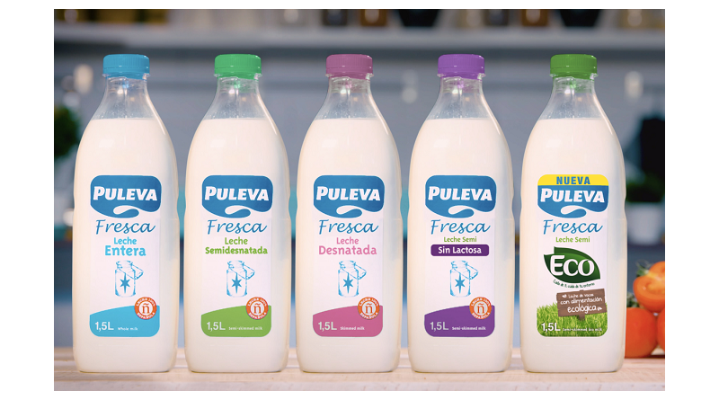 Puleva lanza la primera leche fresca ecológica en el mercado