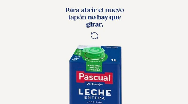 Pascual mejorará la reciclabilidad de los envases de todas sus marcas  incorporando el nuevo tapón unido