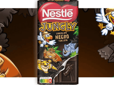 Nestlé Jungly, ahora, ¡de chocolate negro!