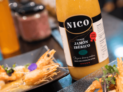 NICO Jamones presenta con éxito su Caldo de Jamón Ibérico 100% natural