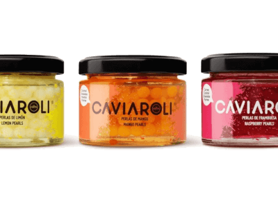 Caviaroli presenta su última creación, las nuevas perlas de fruta Caviaroli Fruit