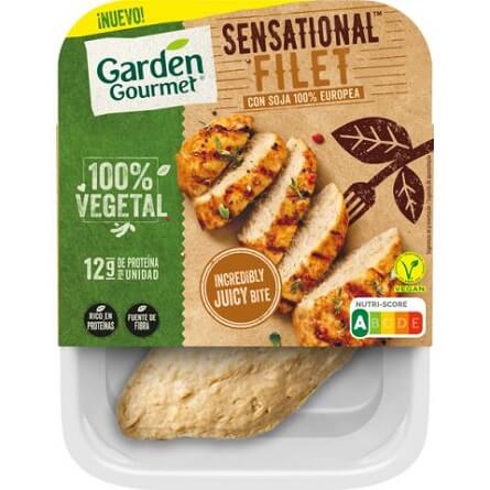 Garden Gourmet lanza Sensational Filet la alternativa 100 % vegetal a la pechuga de pollo