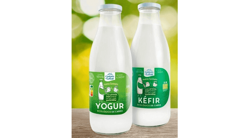 Yogur y kéfir para toda la familia: Cantero de Letur estrena un nuevo envase de 1 litro