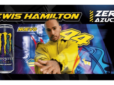 Monster y Lewis Hamilton juntos en la nueva versión de ‘LH44’