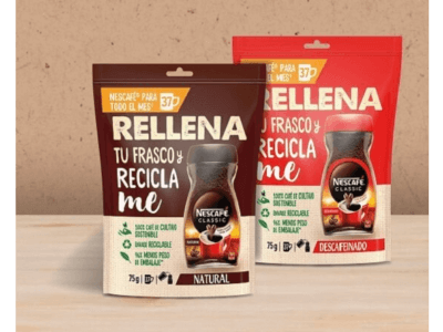 Nescafé Classic lanza una nueva bolsa refill para rellenar