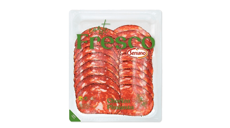 Serrano incorpora el Chorizo a la Pimienta su gama Corte Fresco