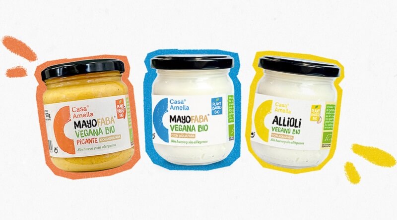 Casa Amella lanza una gama de salsas veganas a base de garbanzo como alternativa al huevo