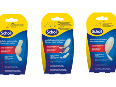Scholl innova en el cuidado de pies con una nueva gama de productos hidrocoloides para ampollas
