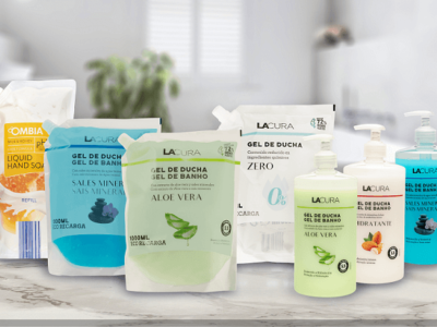 ALDI lanza nuevos formatos reutilizables de sus geles de ducha