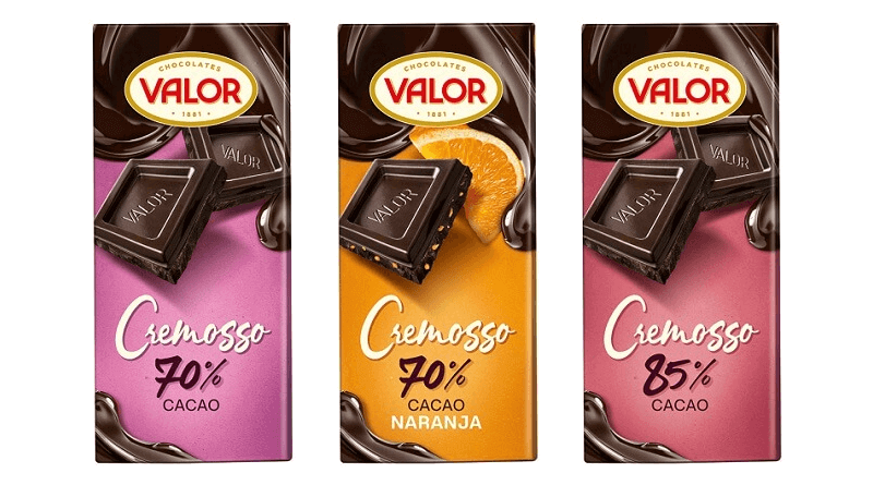 Valor lanza Cremosso, la nueva gama de chocolate negro con una cremosidad única