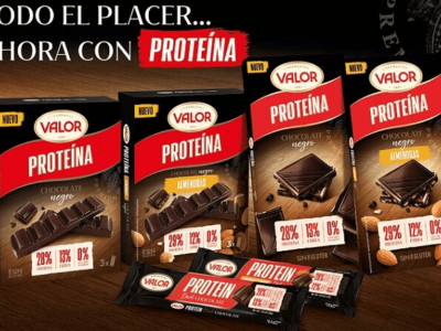 Valor Proteína, nueva gama de chocolates funcionales de Valor
