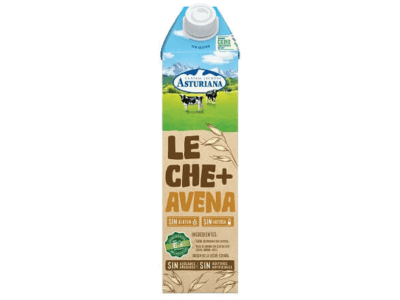 Ya está en el mercado la nueva leche con avena de Central Lechera Asturiana