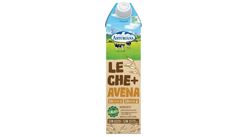 Ya está en el mercado la nueva leche con avena de Central Lechera Asturiana