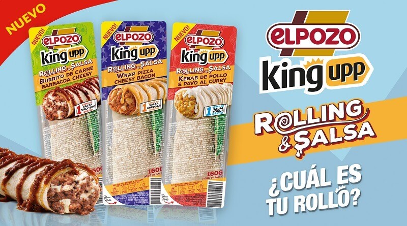ElPozo King Upp presenta una exclusiva combinación de sabores con los Rolling & Salsa