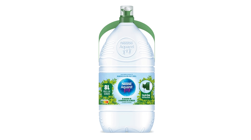 Nestlé Aquarel sorprende con su nuevo formato de 8 litros