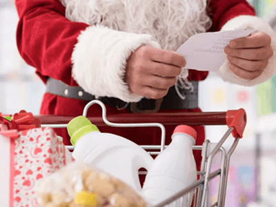 Los consumidores gastan de media un 12% más en cada acto de compra durante la Navidad