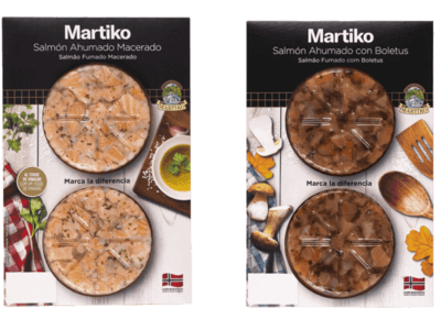 Martiko innova con dos nuevas variedades de salmón ahumado