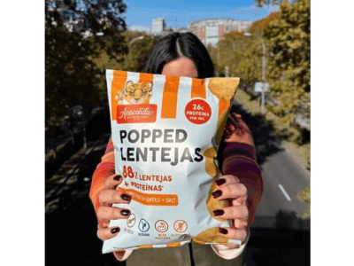 Popped Lentejas, el primer snack con mayor porcentaje de harina de lenteja