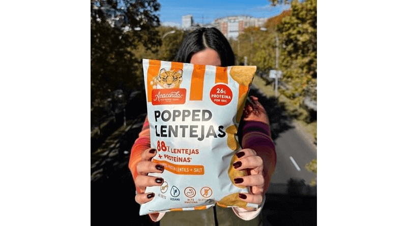 Popped Lentejas, el primer snack con mayor porcentaje de harina de lenteja