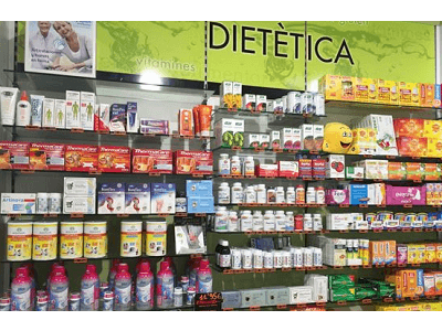 Las ventas de productos dietéticos continúan al alza