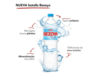 Bezoya lanza una botella más sostenible