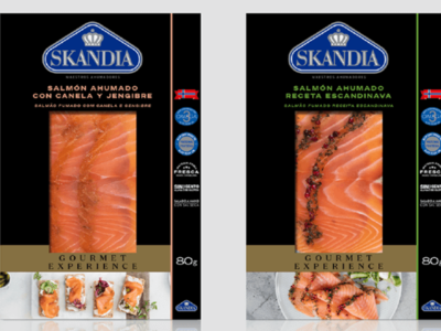 Skandia lanza nuevas recetas de salmón ahumado