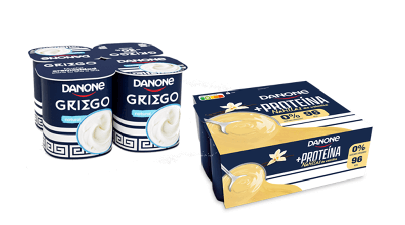 Danone presenta su griego más cremoso y sus nuevas natillas con proteína
