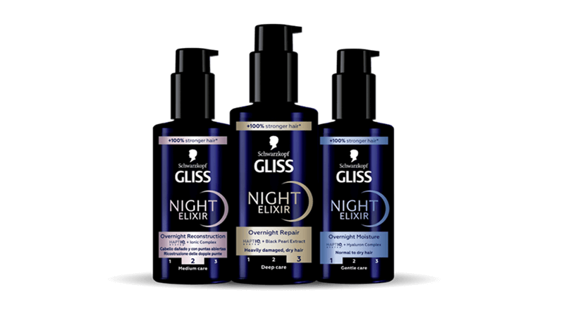 Nuevo lanzamiento de Gliss de Schwarzkopf: GLISS Night Elixir