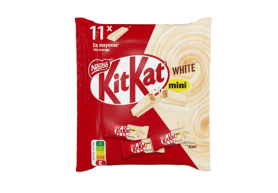 Descubre el dulce placer del nuevo KitKat mini blanco!