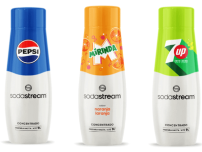 SodaStream presenta los sabores Pepsi