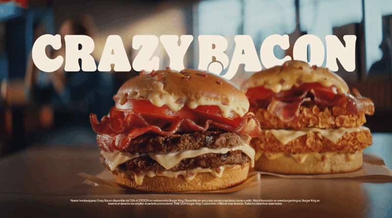 Burger King® lanza Crazy Bacon