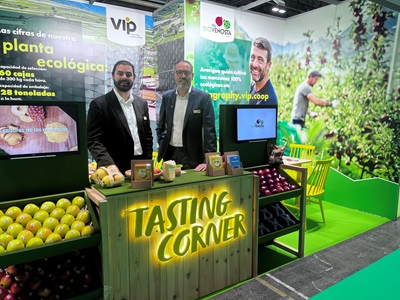Manzanas ecológicas VIP Val Venosta: la novedad en Organic Food Iberia