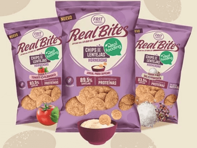 Frit Ravich lanza Real Bites y su nuevo snack horneado con base de lenteja