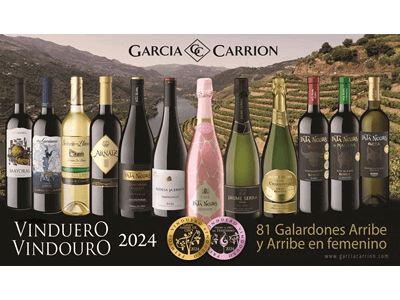 GARCÍA CARRIÓN consigue 81 medallas de oro en los Premios VinDuero-VinDouro 2024