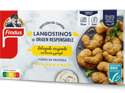 LANGOSTINOS REBOZADOS CRUJIENTES, LA GRAN APUESTA DEL CAPITÁN FINDUS