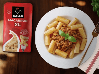 Grupo Gallo amplía su gama de pasta clásica con el nuevo Macarrón XL