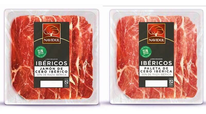 Navidul estrena formato para sus loncheados de jamón y paleta ibérico