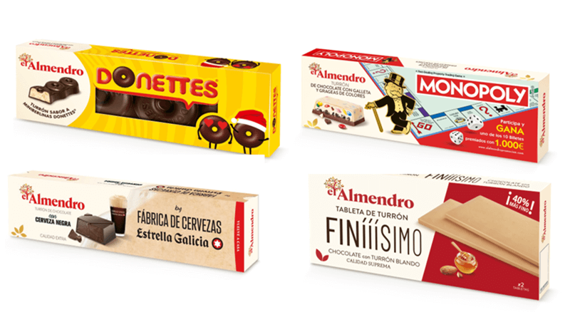 Propuestas innovadoras de El Almendro para Navidad