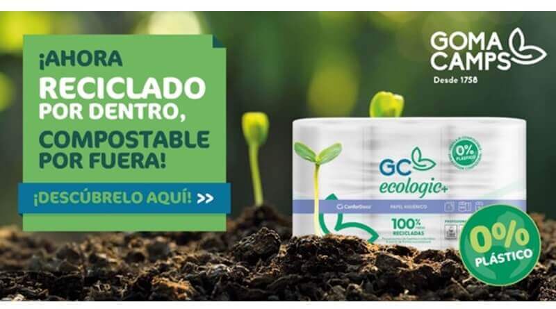 Gomà-Camps presenta su papel higiénico doméstico 100% reciclado