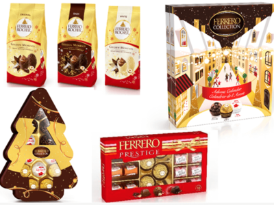 Ferrero presenta su deliciosa colección de productos premium para esta Navidad