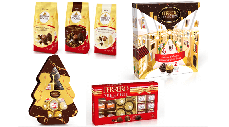 Ferrero presenta su deliciosa colección de productos premium para esta Navidad