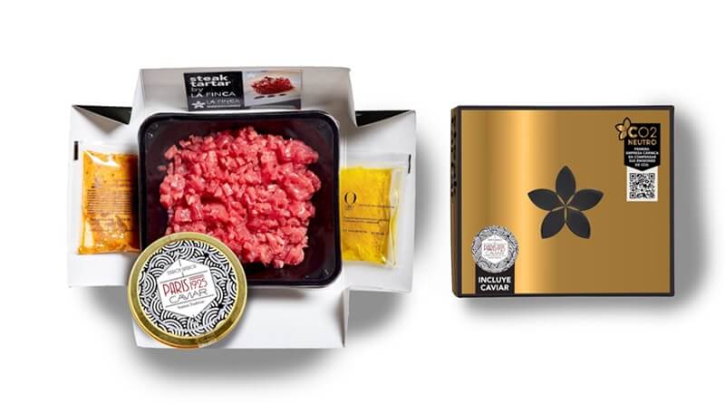 La Finca lanza su Steak Tartar Oro con Caviar París 1925