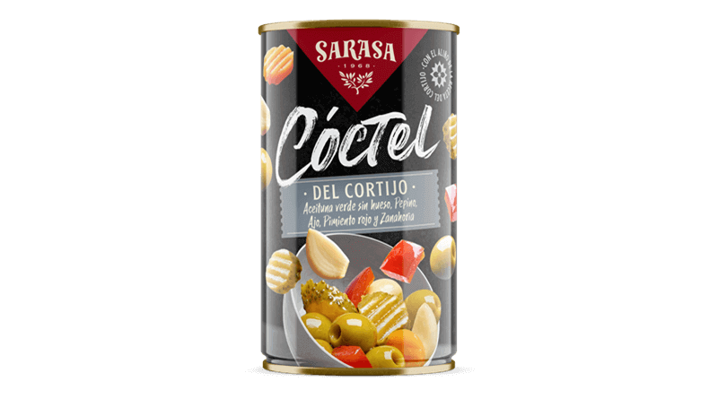 Aceitunas Sarasa lanza su Cóctel del Cortijo