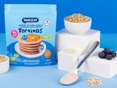 SMILEAT lanza el primer preparado de tortitas para peques