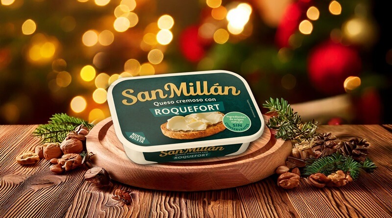 San Millán presenta su nuevo queso de untar con Roquefort