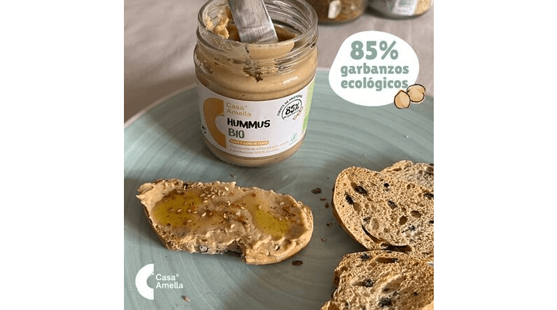 Casa Amella presenta el Hummus Bio