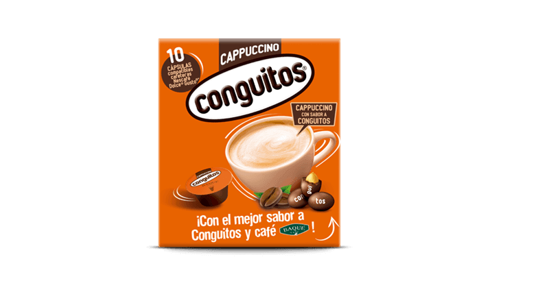 Lacasa y Cafés Baqué presentan su nueva colaboración: Cápsulas Cappuccino Conguitos