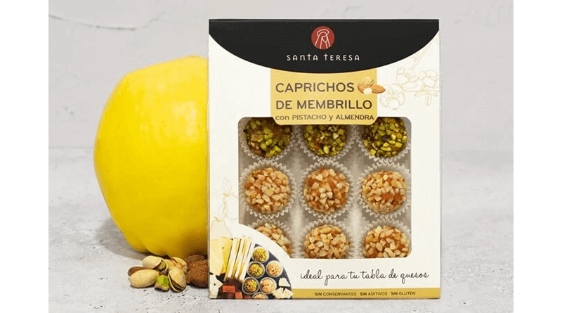 Santa Teresa presenta sus Caprichos de Membrillo y frutos secos