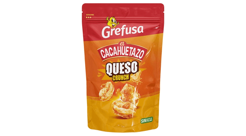 Queso Crunch, nuevo sabor de Cacahuetazo de Grefusa