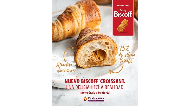 Vandemoortele y Biscoff vuelven a unir fuerzas con el nuevo Biscoff® Croissant